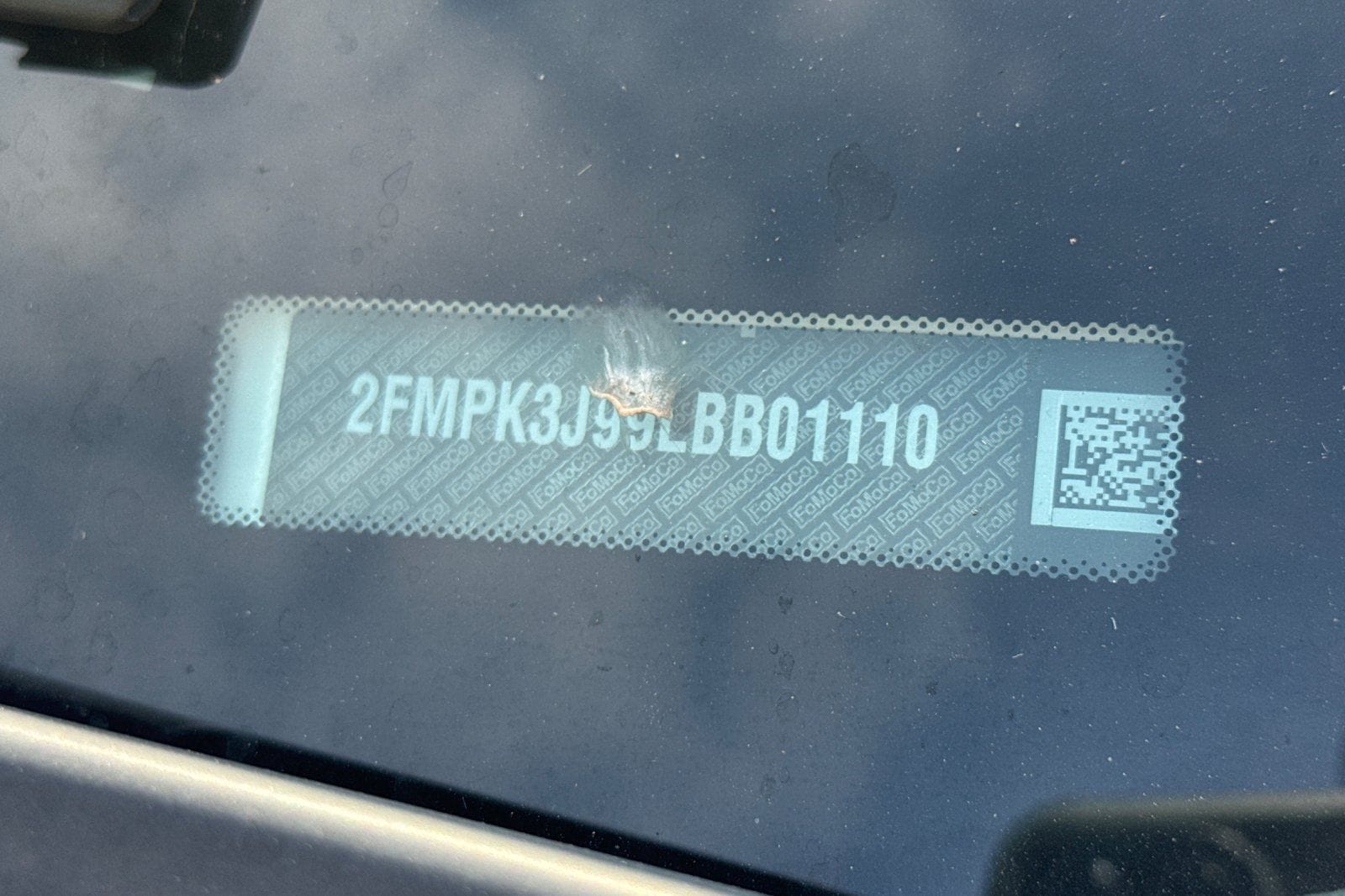 2020 Ford Edge SEL photo 3