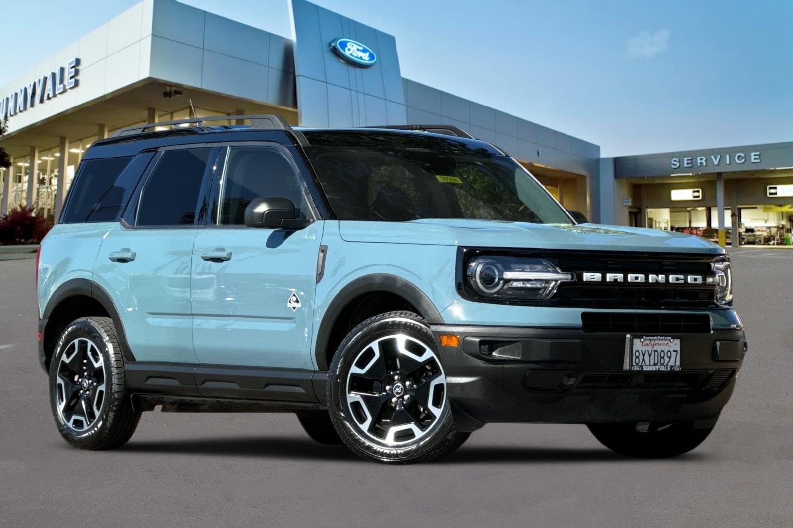 Certified 2021 Ford Bronco Sport Outer Banks with VIN 3FMCR9C60MRA92137 for sale in Sunnyvale, CA