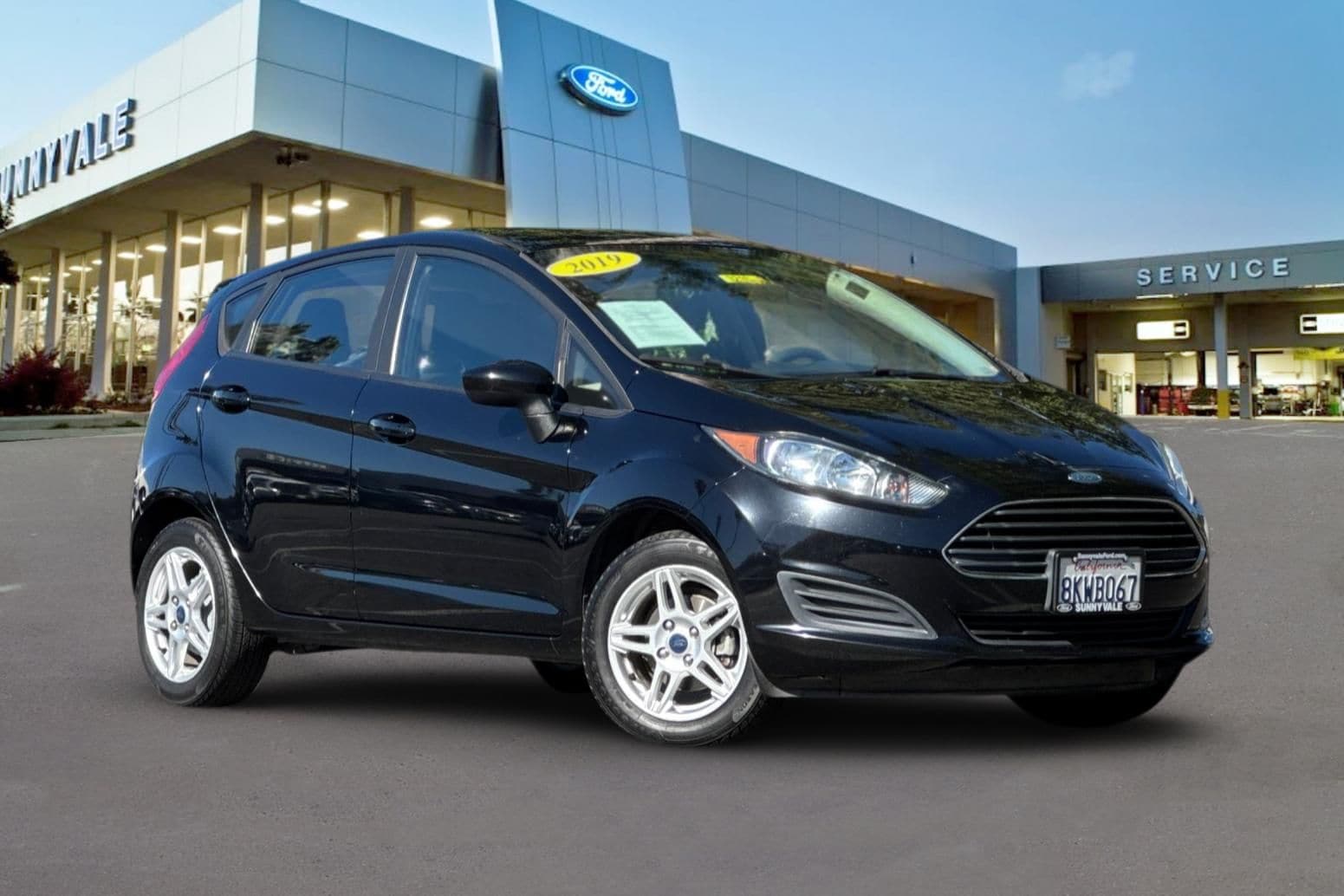 Certified 2019 Ford Fiesta SE with VIN 3FADP4EJ6KM156927 for sale in Sunnyvale, CA