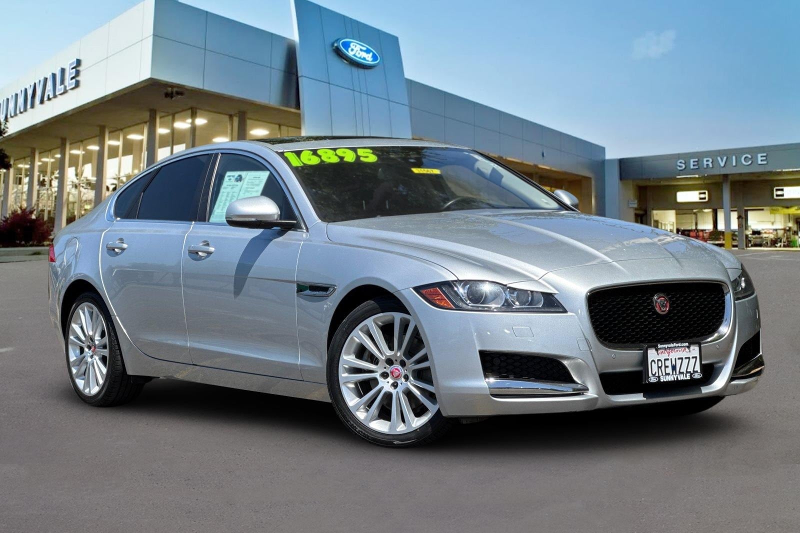 Used 2017 Jaguar XF Prestige with VIN SAJBE4BN1HCY48801 for sale in Sunnyvale, CA