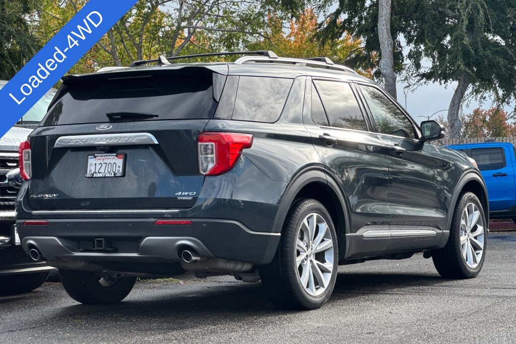 Certified 2022 Ford Explorer Platinum SUV