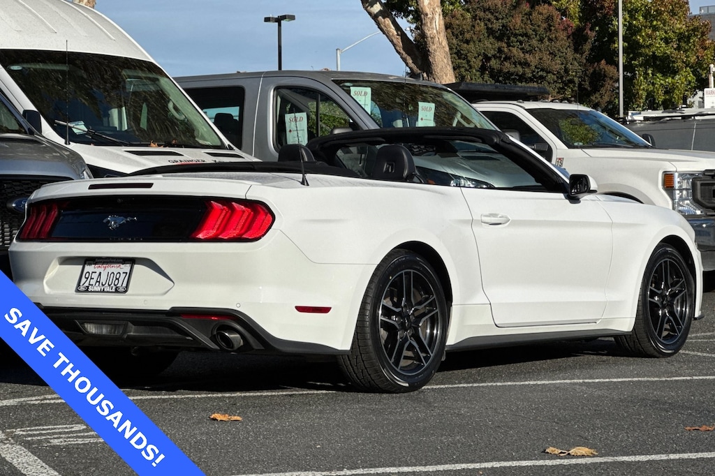Certified 2023 Ford Mustang Ecoboost Premium Convertible