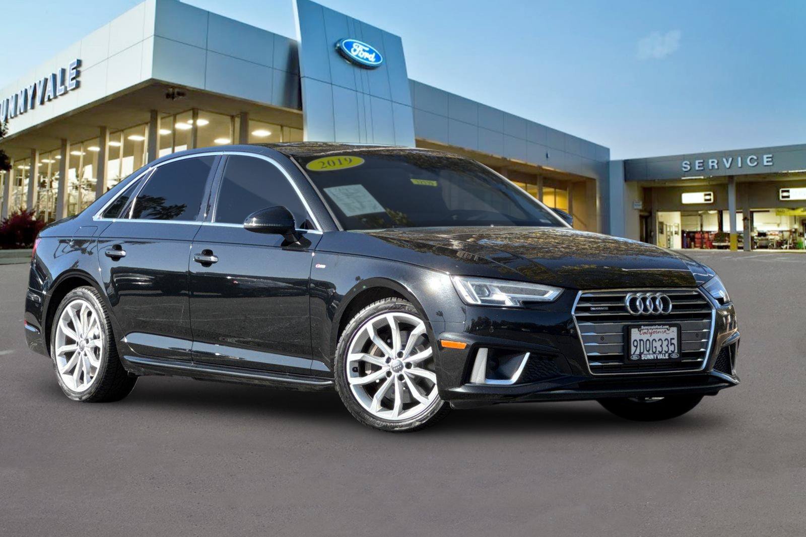 Used 2019 Audi A4 Premium Plus with VIN WAUENAF45KA039250 for sale in Sunnyvale, CA
