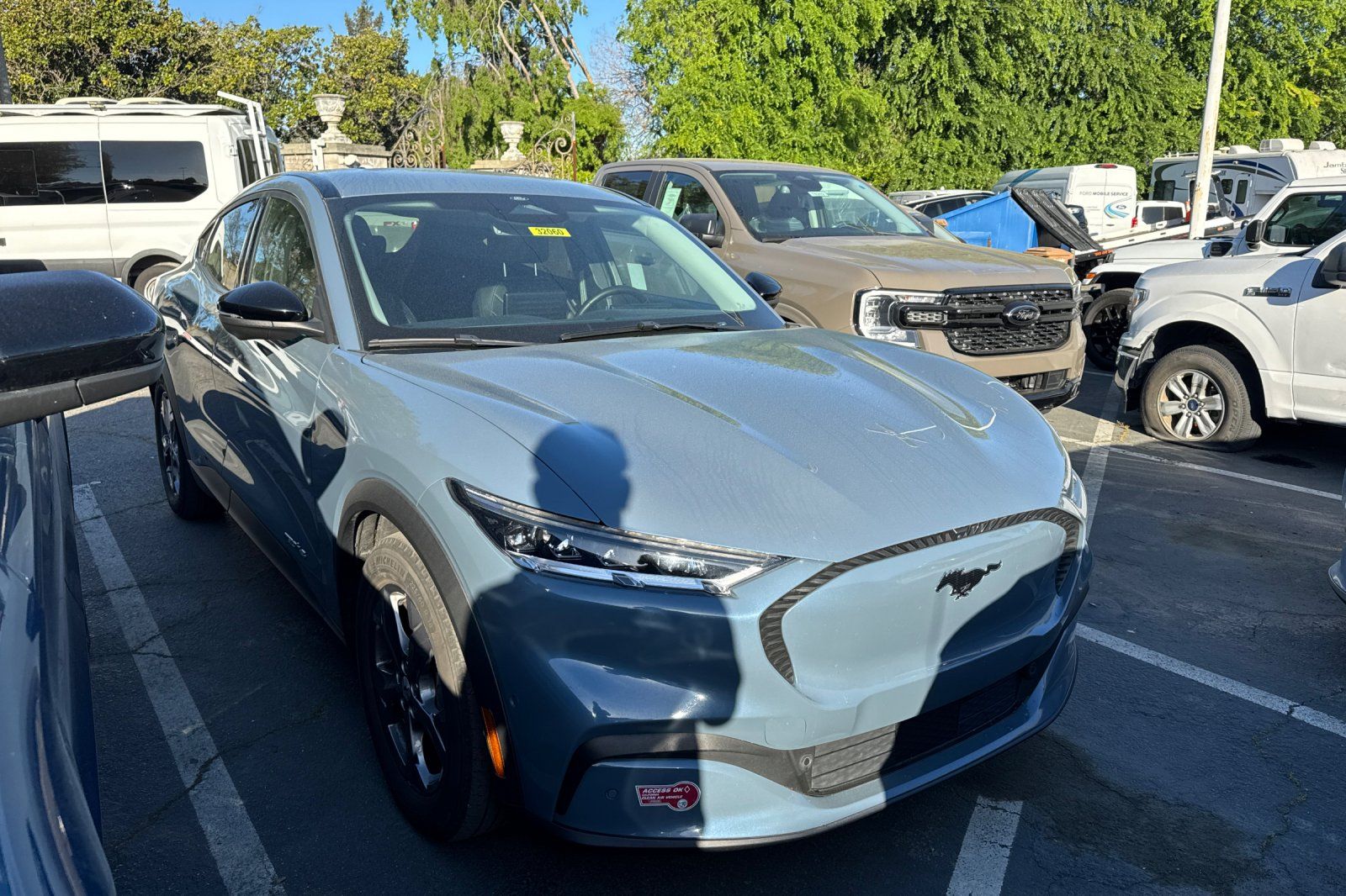 Certified 2023 Ford Mustang Mach-E Select AWD with VIN 3FMTK1SS8PMA01721 for sale in Sunnyvale, CA