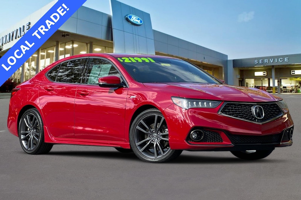 Used 2019 Acura TLX 2.4L Technology Pkg w/A-Spec Pkg Sedan