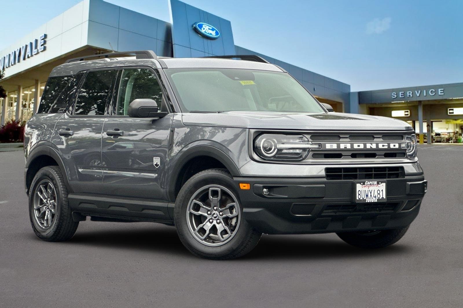 Used 2021 Ford Bronco Sport Big Bend with VIN 3FMCR9B60MRA42761 for sale in Sunnyvale, CA