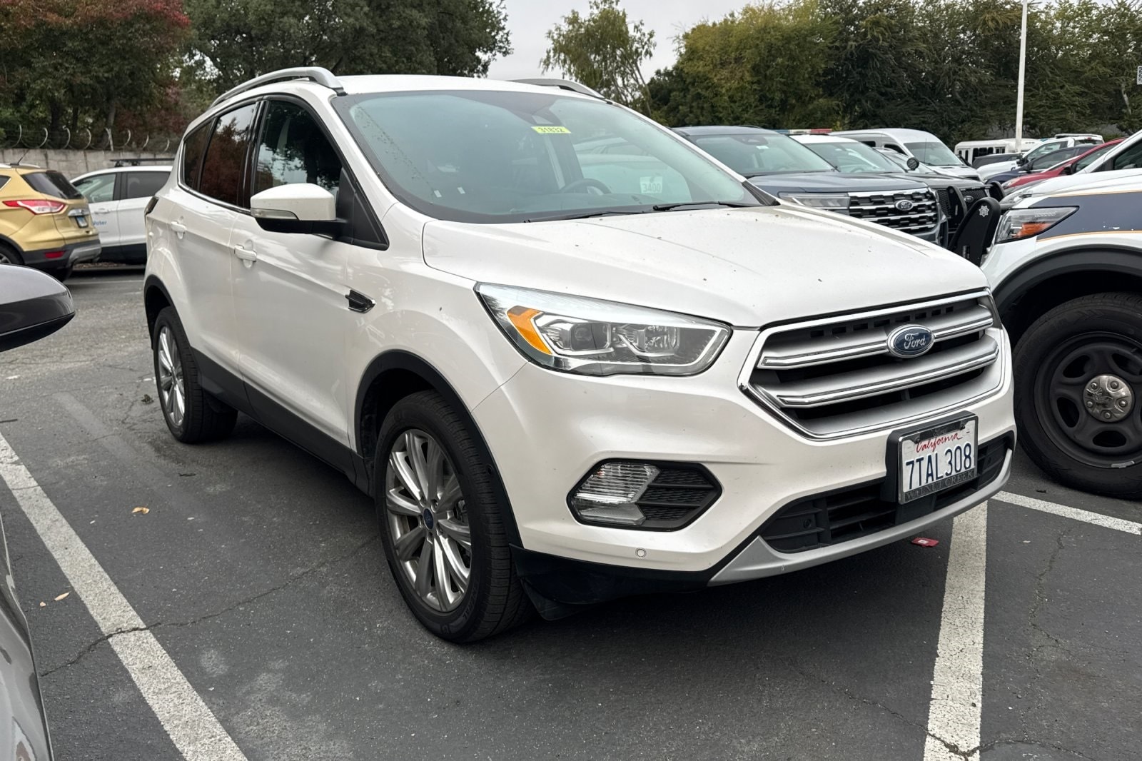 Used 2017 Ford Escape Titanium with VIN 1FMCU9J92HUA39319 for sale in Sunnyvale, CA
