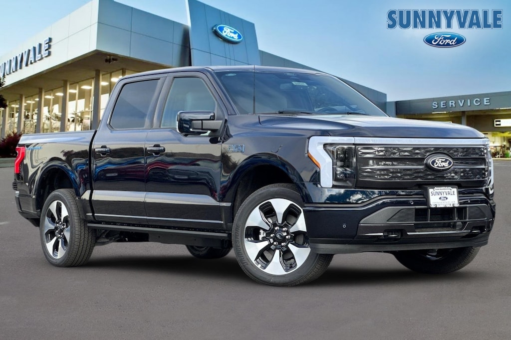 New 2025 Ford F-150 Lightning Platinum Truck SuperCrew Cab