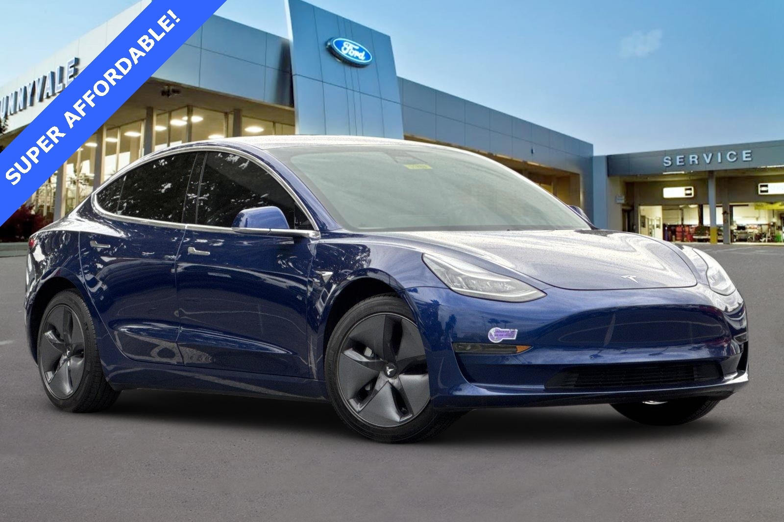 Used 2019 Tesla Model 3 Base with VIN 5YJ3E1EAXKF411903 for sale in Sunnyvale, CA