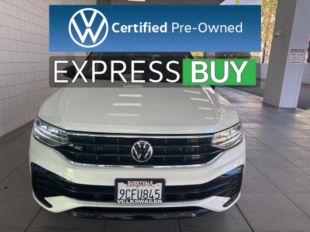 Certified 2022 Volkswagen Tiguan 2.0T SE R-Line Black SUV