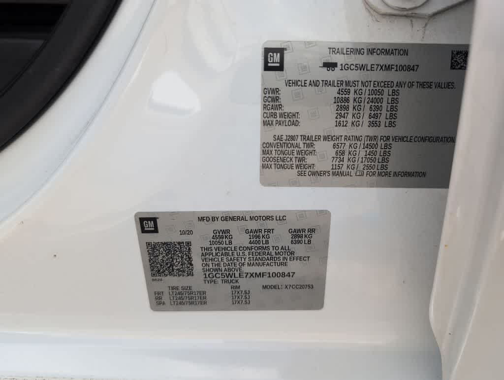 Thumbnail: 2021 Chevrolet Silverado 2500 - 36