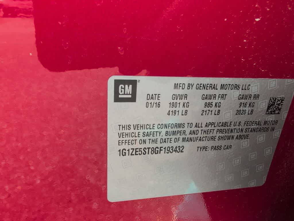 Thumbnail: 2016 Chevrolet Malibu - 14