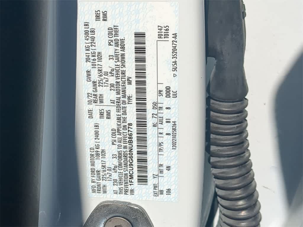 Thumbnail: 2022 Ford Escape - 33