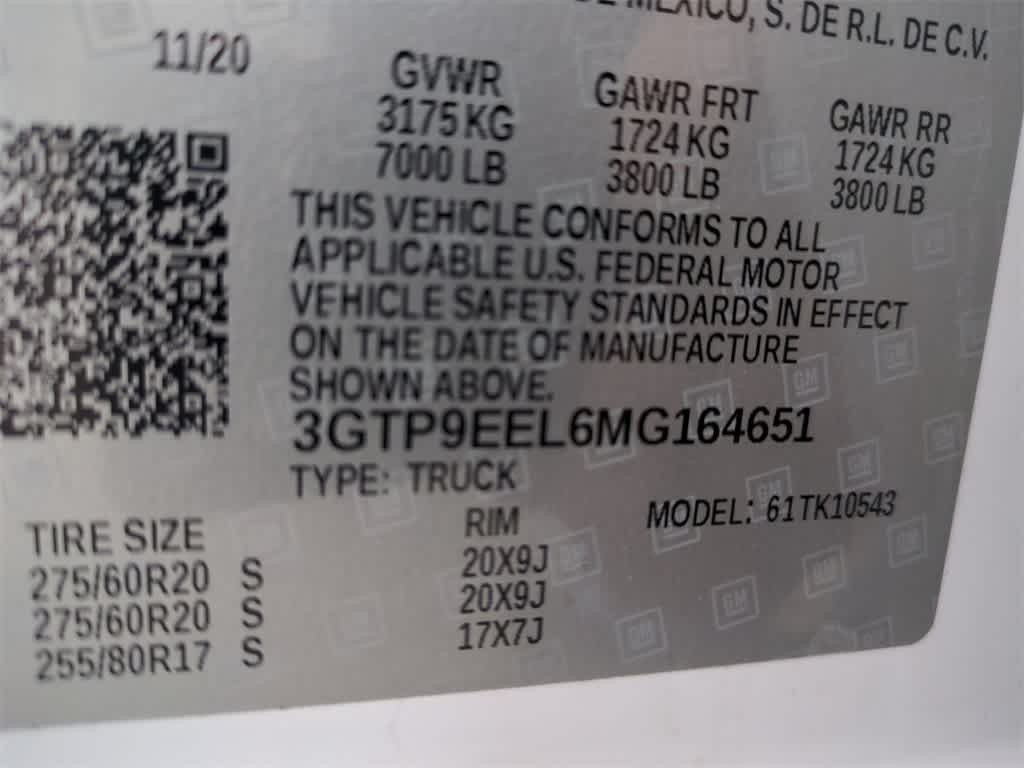 Thumbnail: 2021 GMC Sierra 1500 - 38