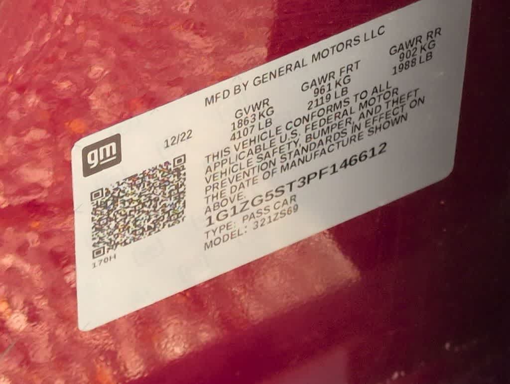 Thumbnail: 2023 Chevrolet Malibu - 36