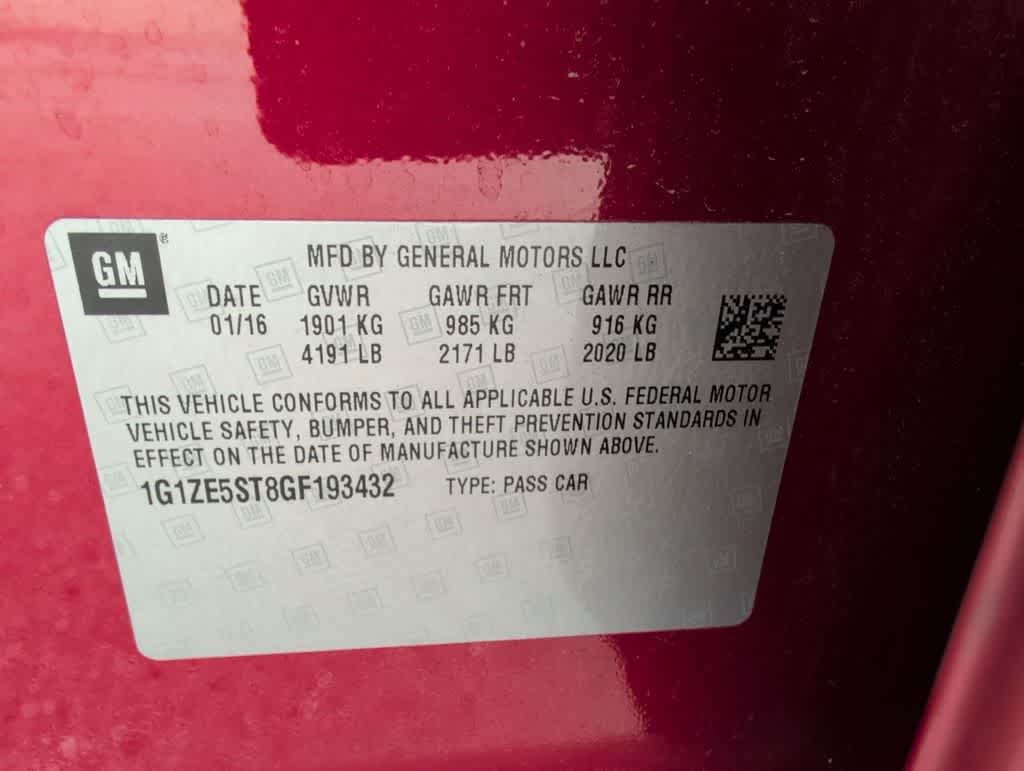 Thumbnail: 2016 Chevrolet Malibu - 37