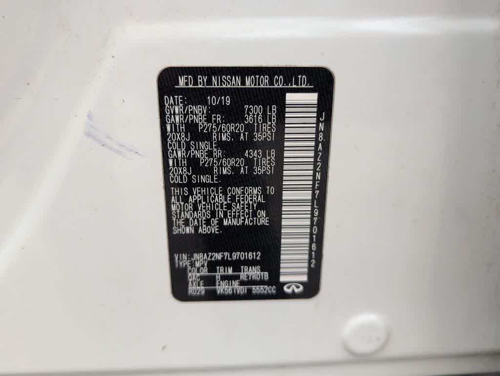 Thumbnail: 2020 INFINITI QX80 - 39