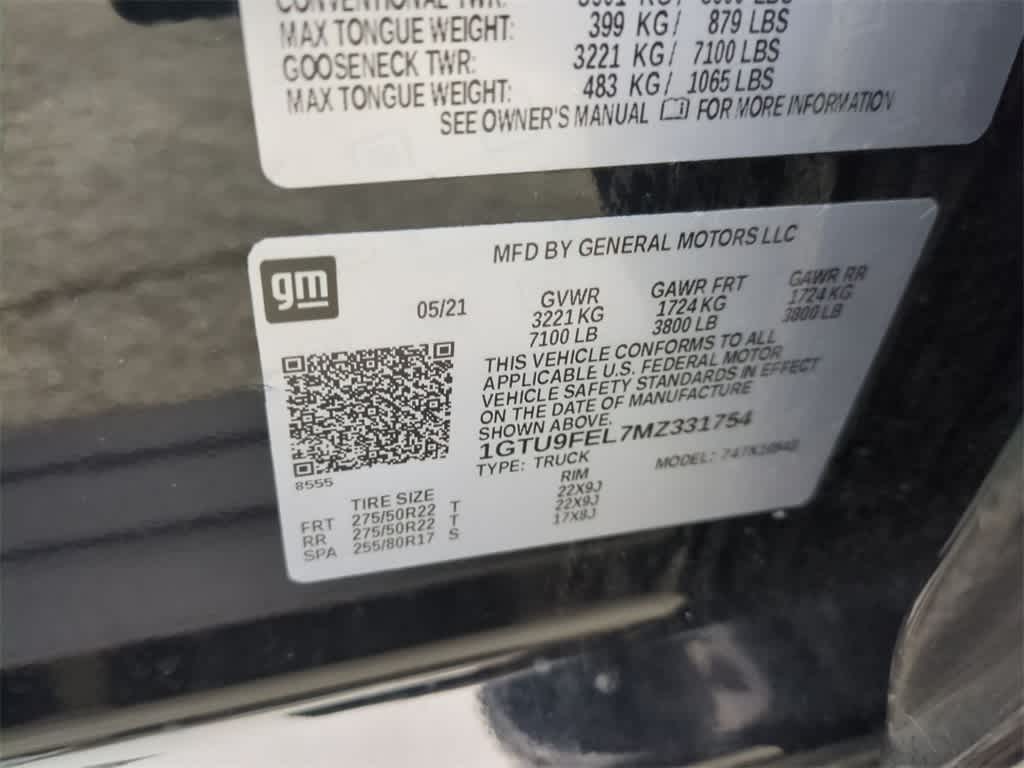 Thumbnail: 2021 GMC Sierra 1500 - 18