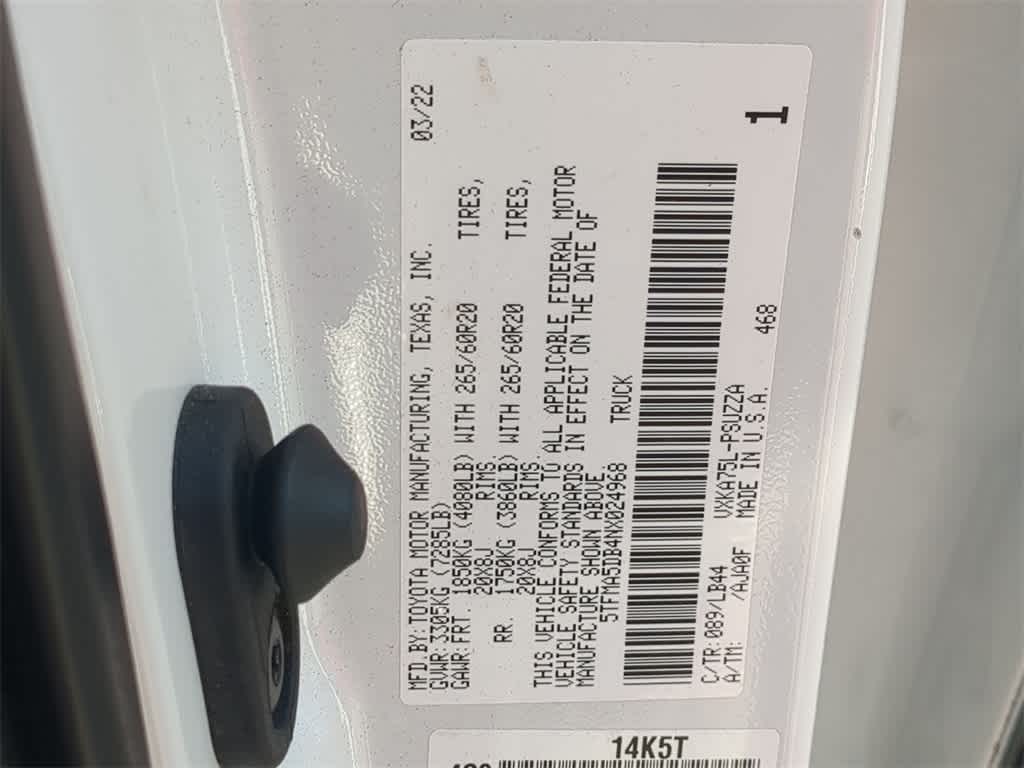 Thumbnail: 2022 Toyota Tundra - 35