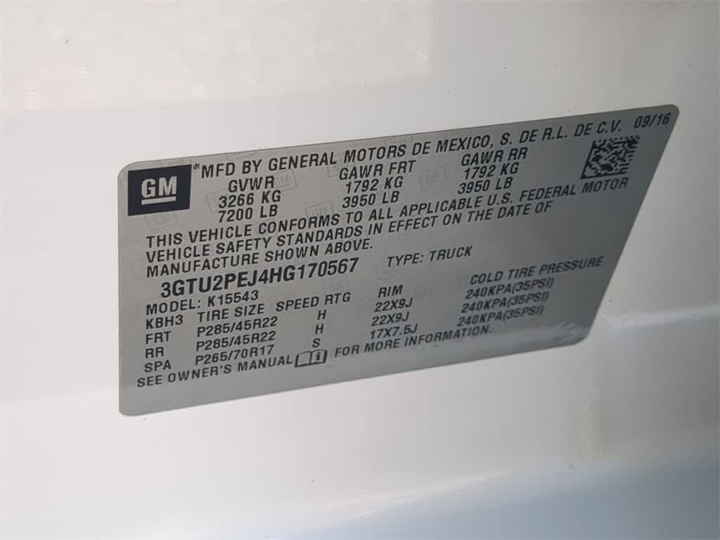 Thumbnail: 2017 GMC Sierra 1500 - 36