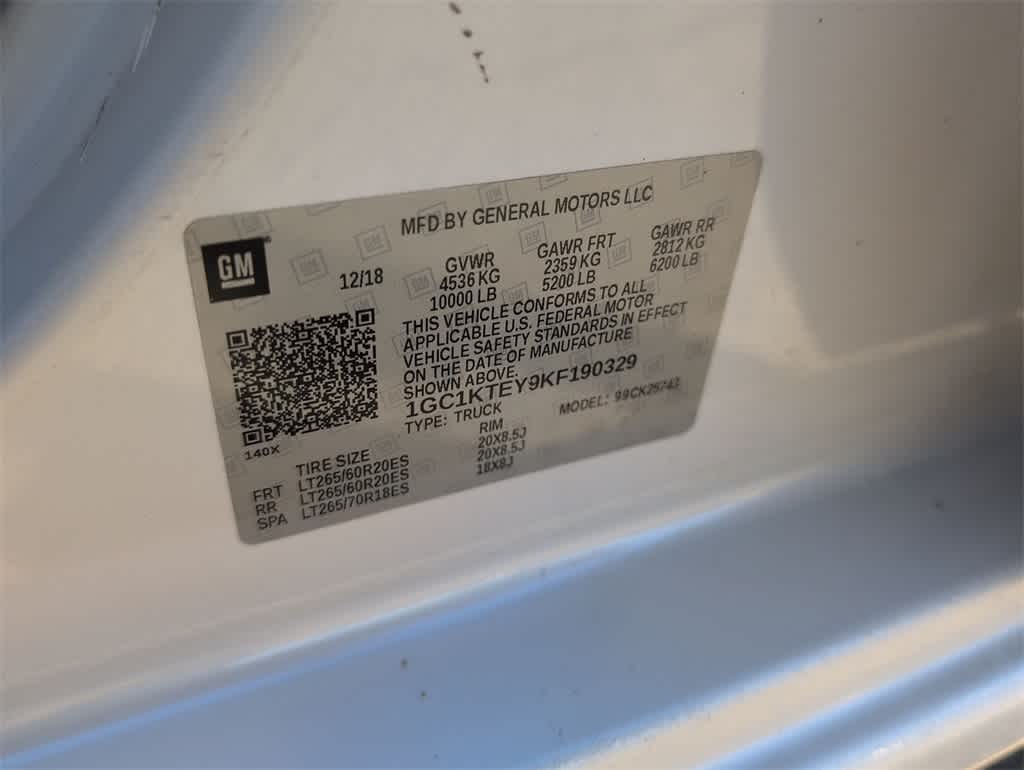 Thumbnail: 2019 Chevrolet Silverado 2500 - 37