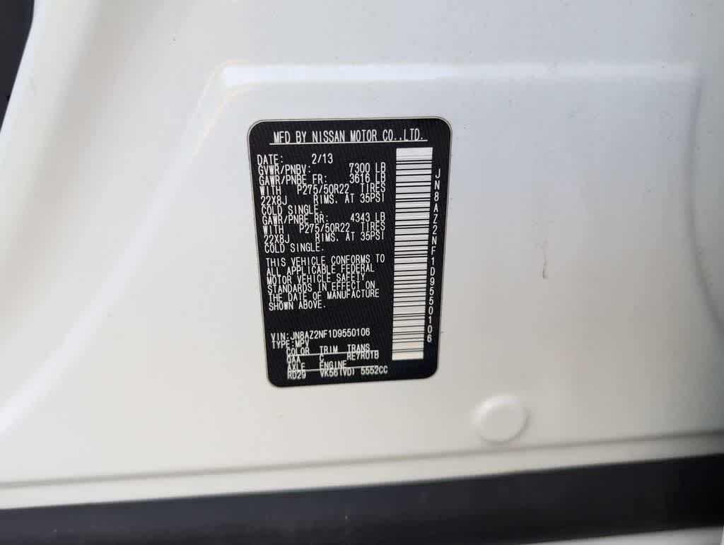 Thumbnail: 2013 INFINITI QX56 - 38