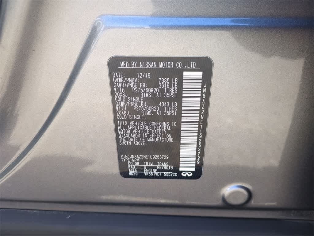 Thumbnail: 2020 INFINITI QX80 - 38