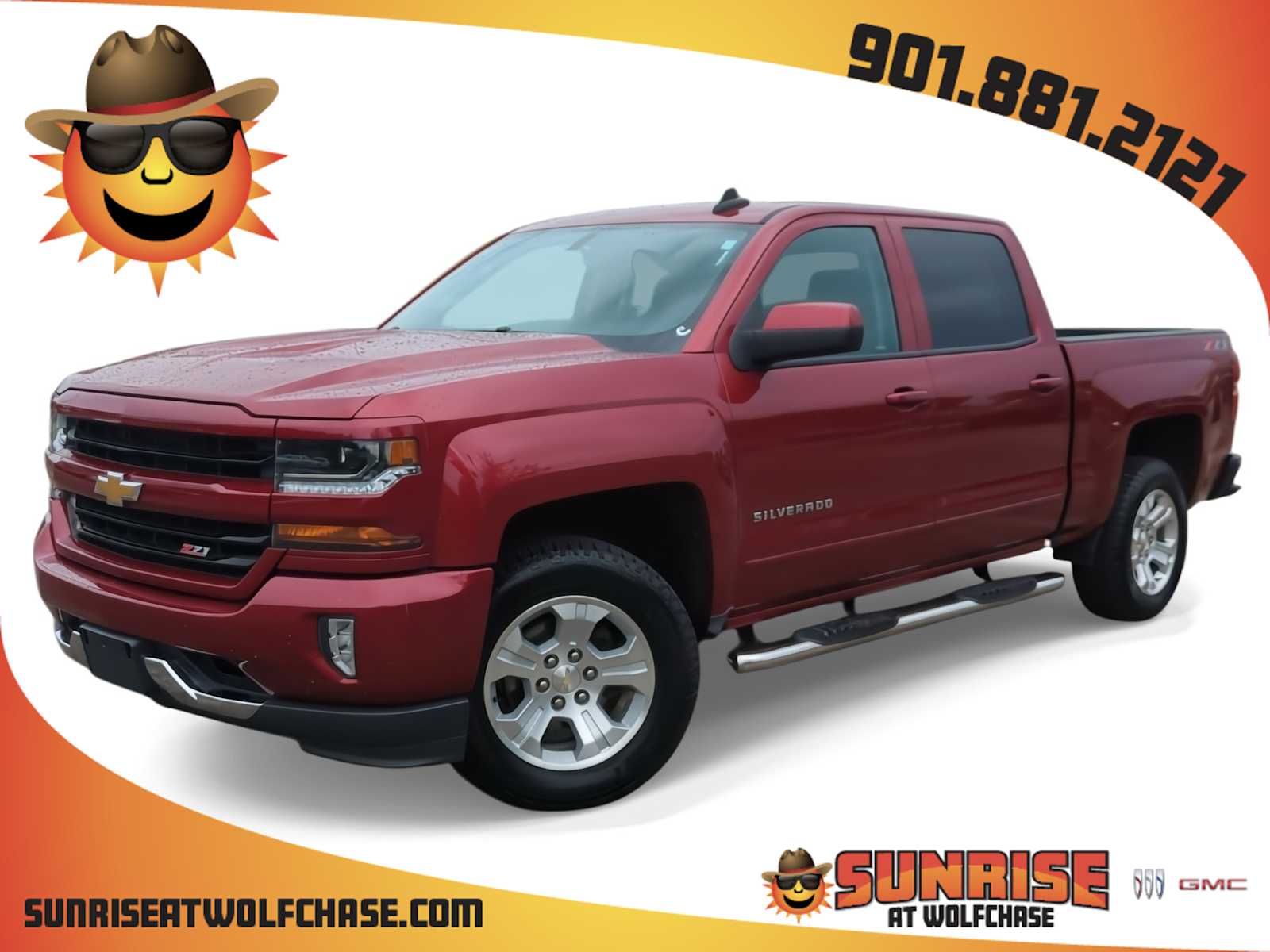 2018 Chevrolet Silverado 1500 LT Hero Image