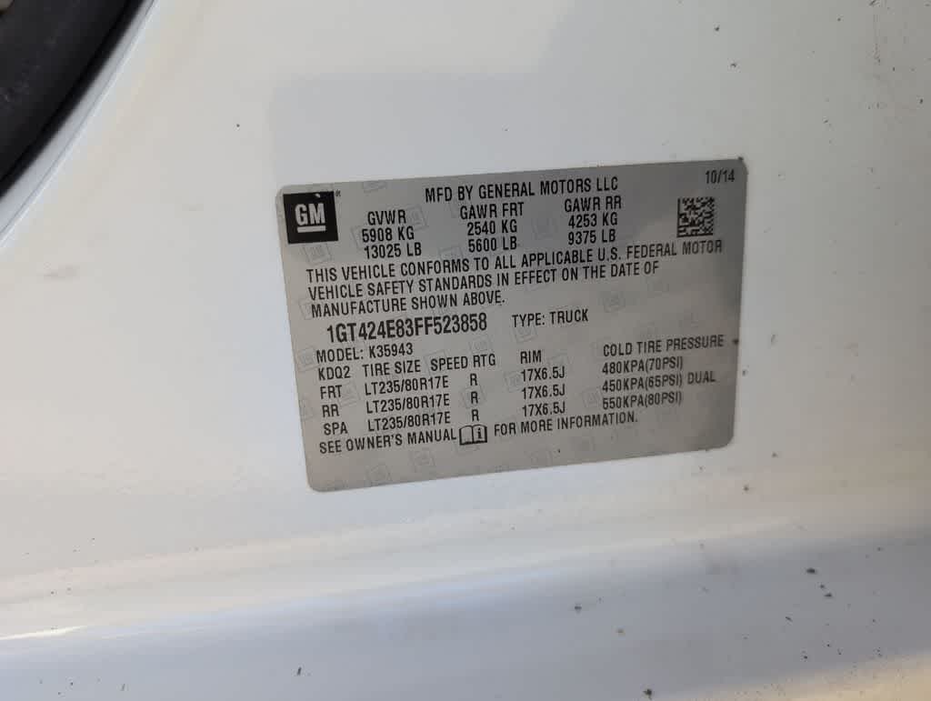 Thumbnail: 2015 GMC Sierra 3500 - 38