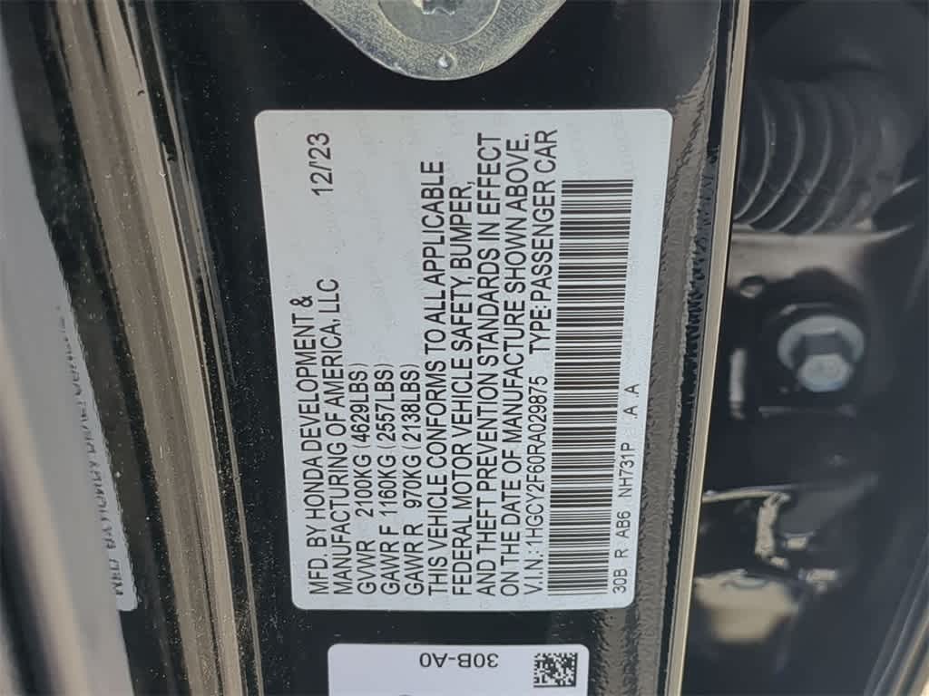 2024 Honda Accord EX-L 36