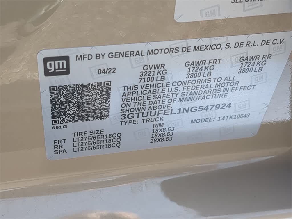 Thumbnail: 2022 GMC Sierra 1500 - 35