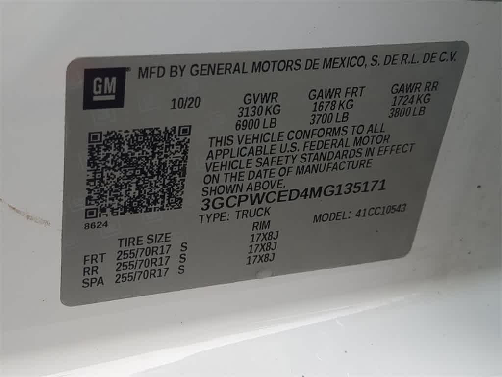 Thumbnail: 2021 Chevrolet Silverado 1500 - 33