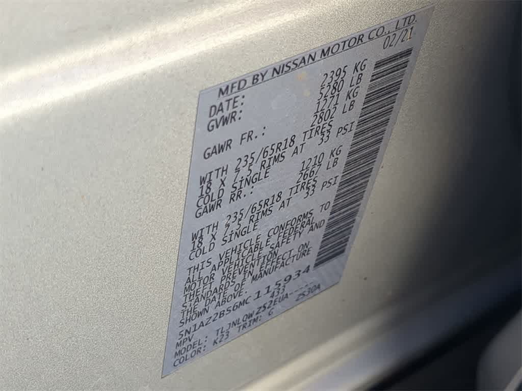 Thumbnail: 2021 Nissan Murano - 33