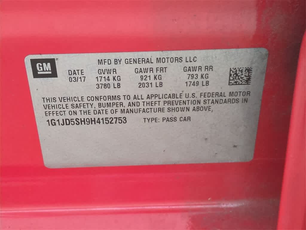 Thumbnail: 2017 Chevrolet Sonic - 14