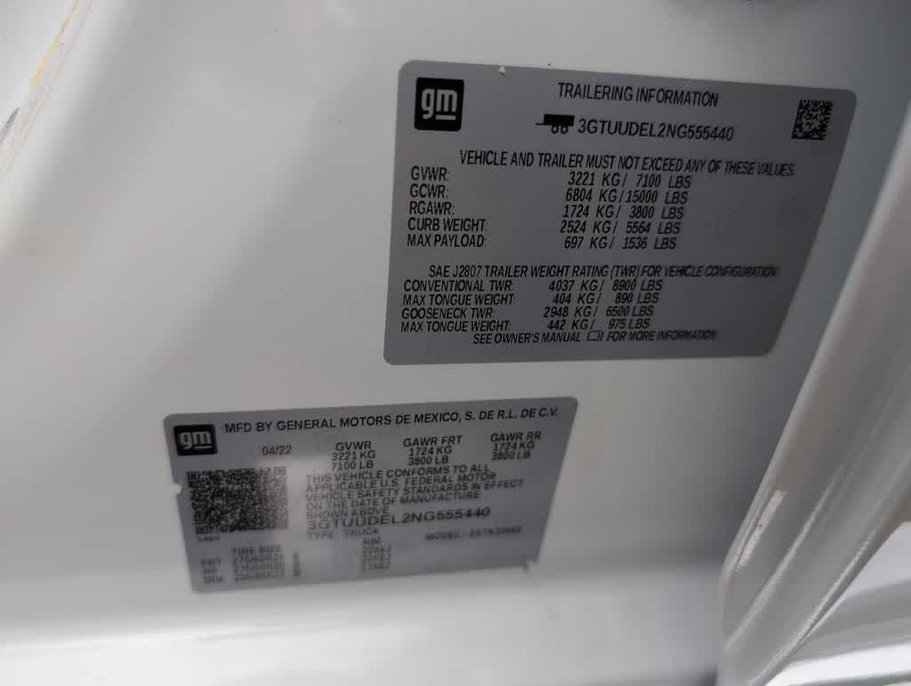 Thumbnail: 2022 GMC Sierra 1500 - 38