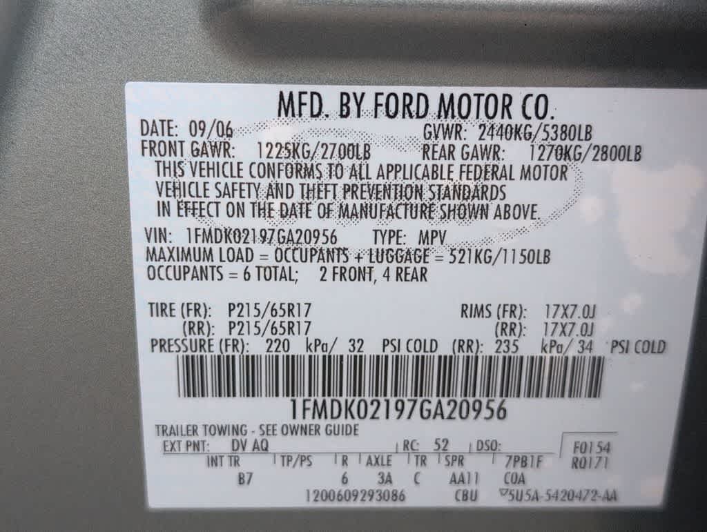 Thumbnail: 2007 Ford Freestyle - 15