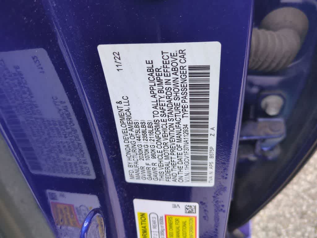 Thumbnail: 2022 Honda Accord - 36