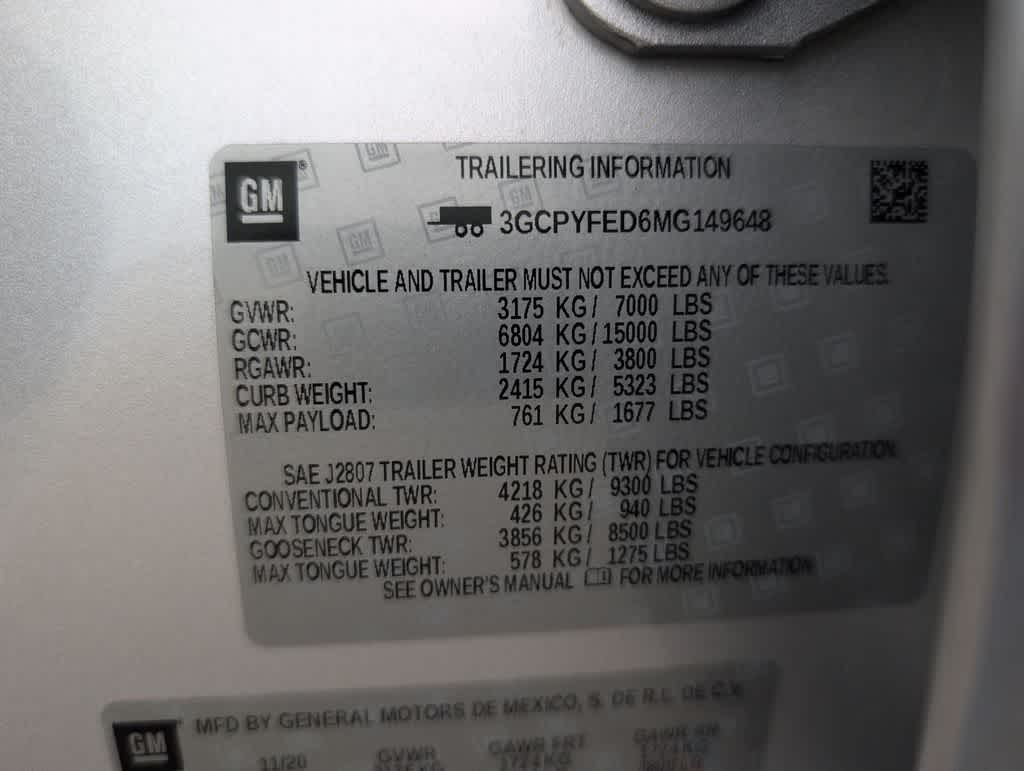 Thumbnail: 2021 Chevrolet Silverado 1500 - 36