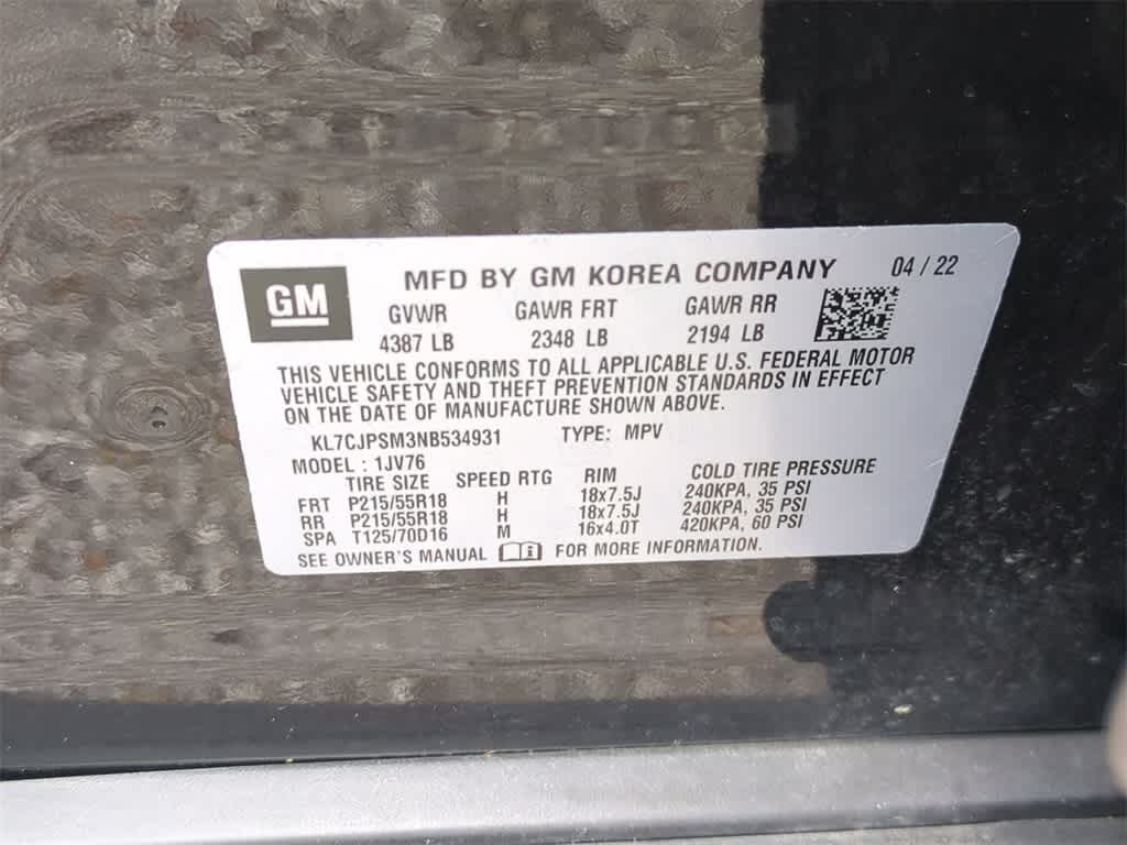 Thumbnail: 2022 Chevrolet Trax - 35