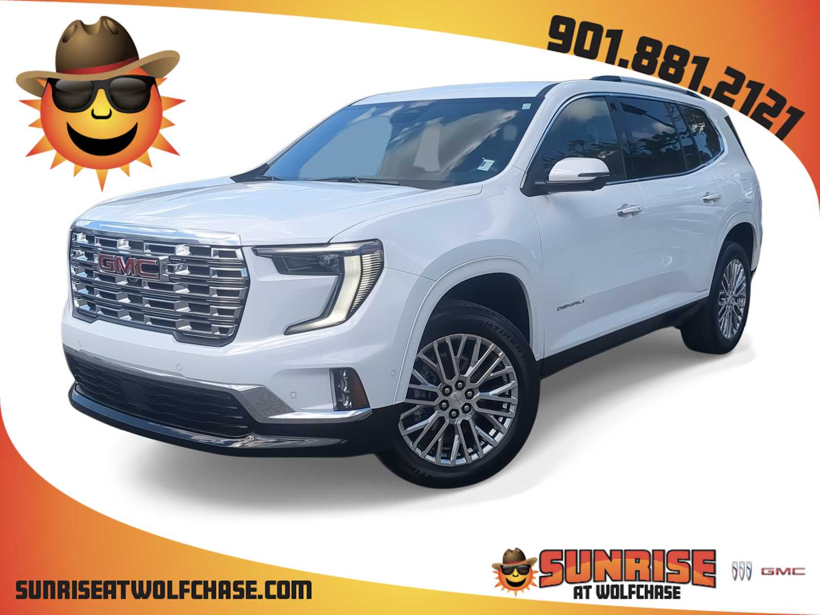 2024 GMC Acadia Denali Hero Image