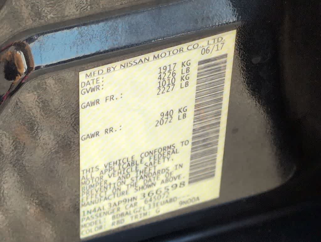 Thumbnail: 2017 Nissan Altima - 35