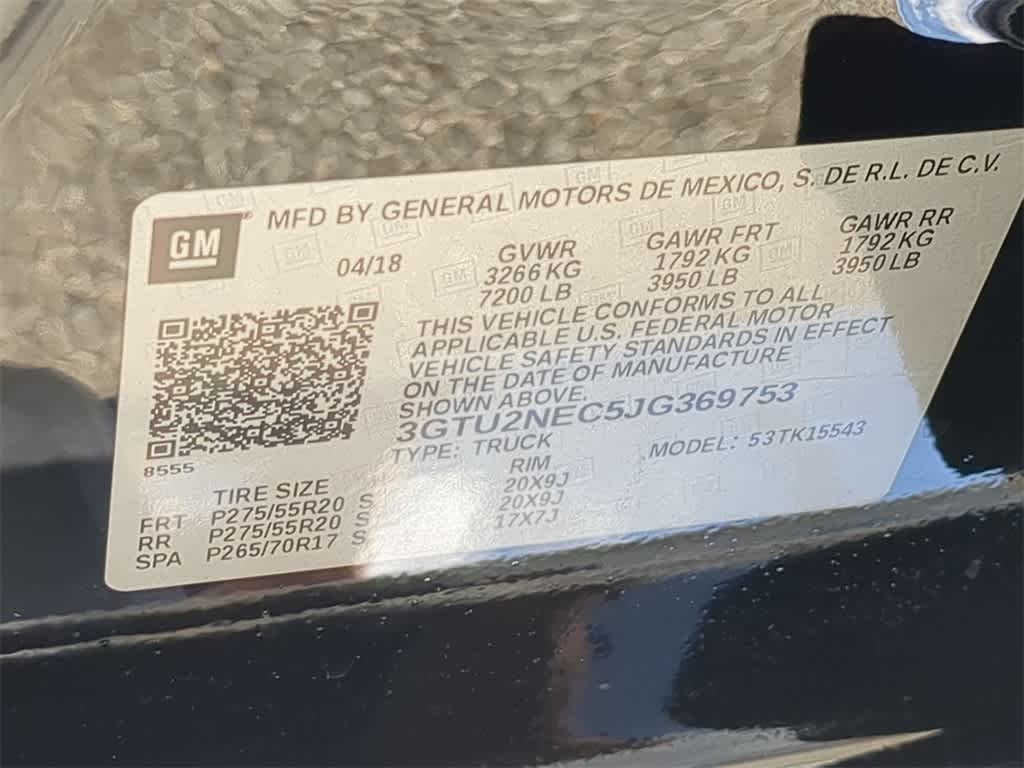 Thumbnail: 2018 GMC Sierra 1500 - 36
