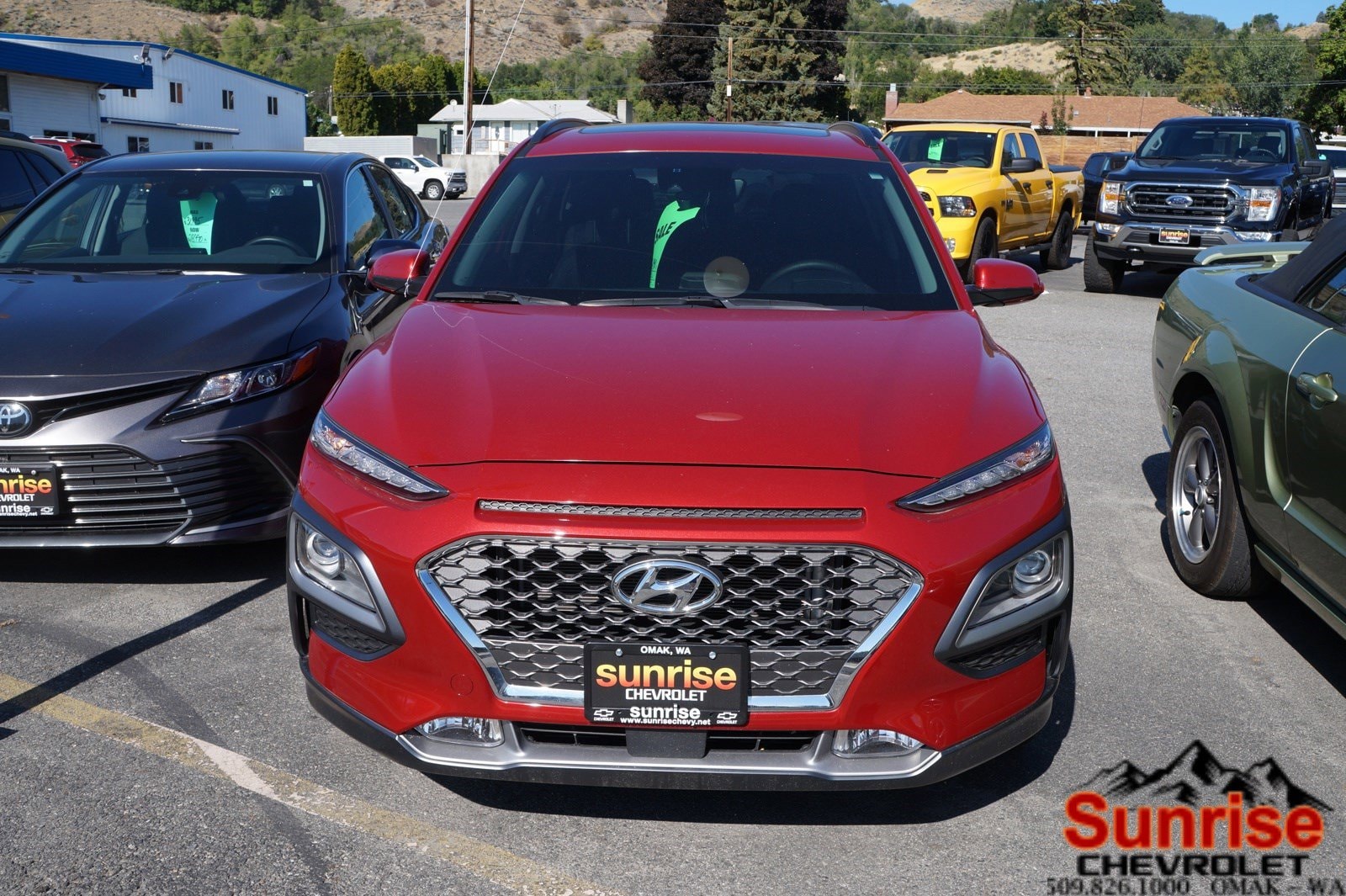 Used 2021 Hyundai Kona Ultimate with VIN KM8K5CA58MU668810 for sale in Omak, WA