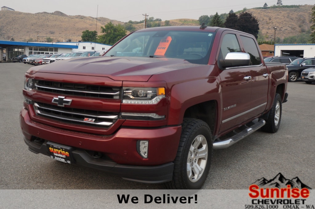 Used 2017 Chevrolet Silverado 1500 LTZ 4WD Crew Cab 143.5 LTZ w/2LZ