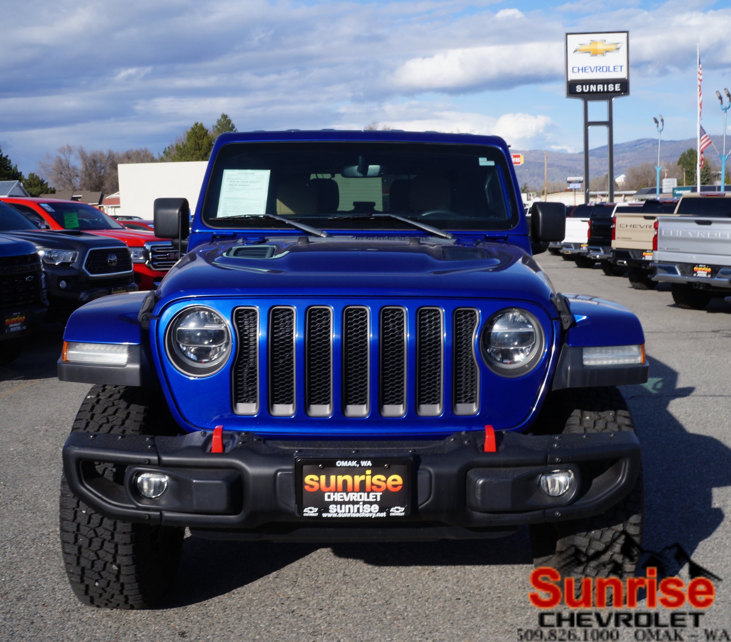 Used 2018 Jeep All-New Wrangler Rubicon with VIN 1C4HJXCGXJW170222 for sale in Omak, WA