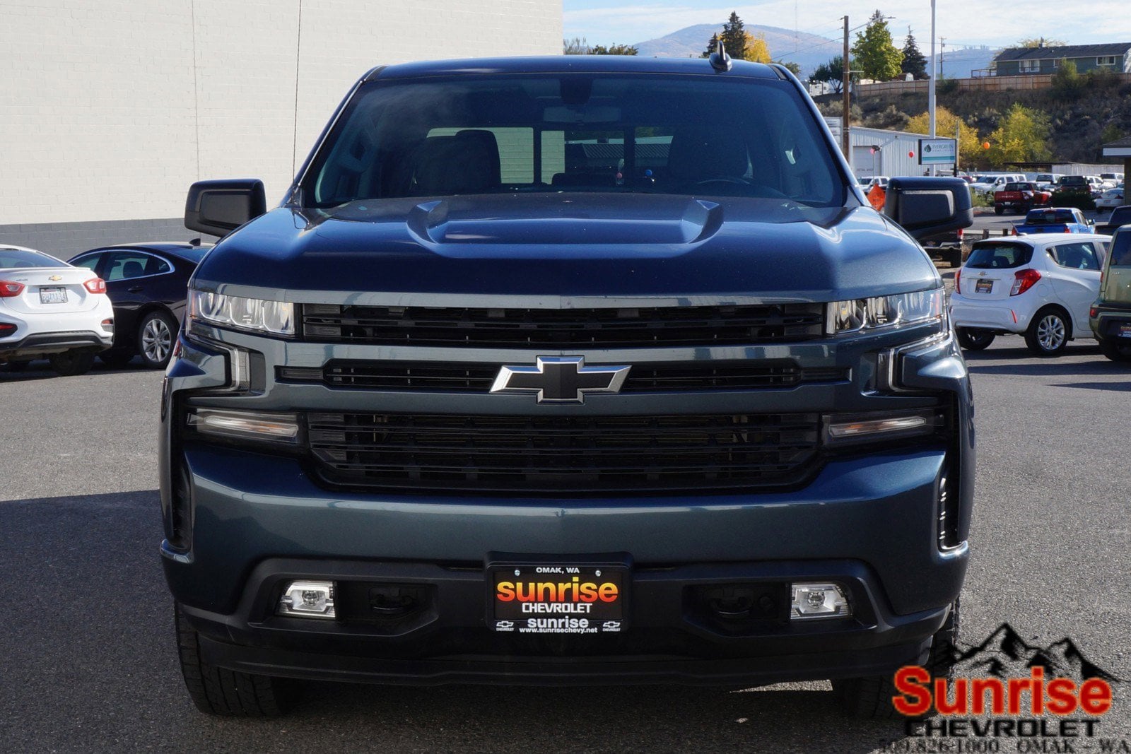 Used 2021 Chevrolet Silverado 1500 RST with VIN 1GCUYEED3MZ257531 for sale in Omak, WA