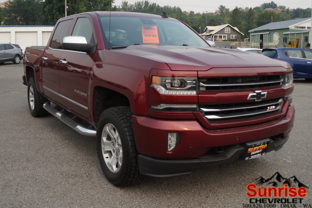 Used 2017 Chevrolet Silverado 1500 LTZ 4WD Crew Cab 143.5 LTZ w/2LZ