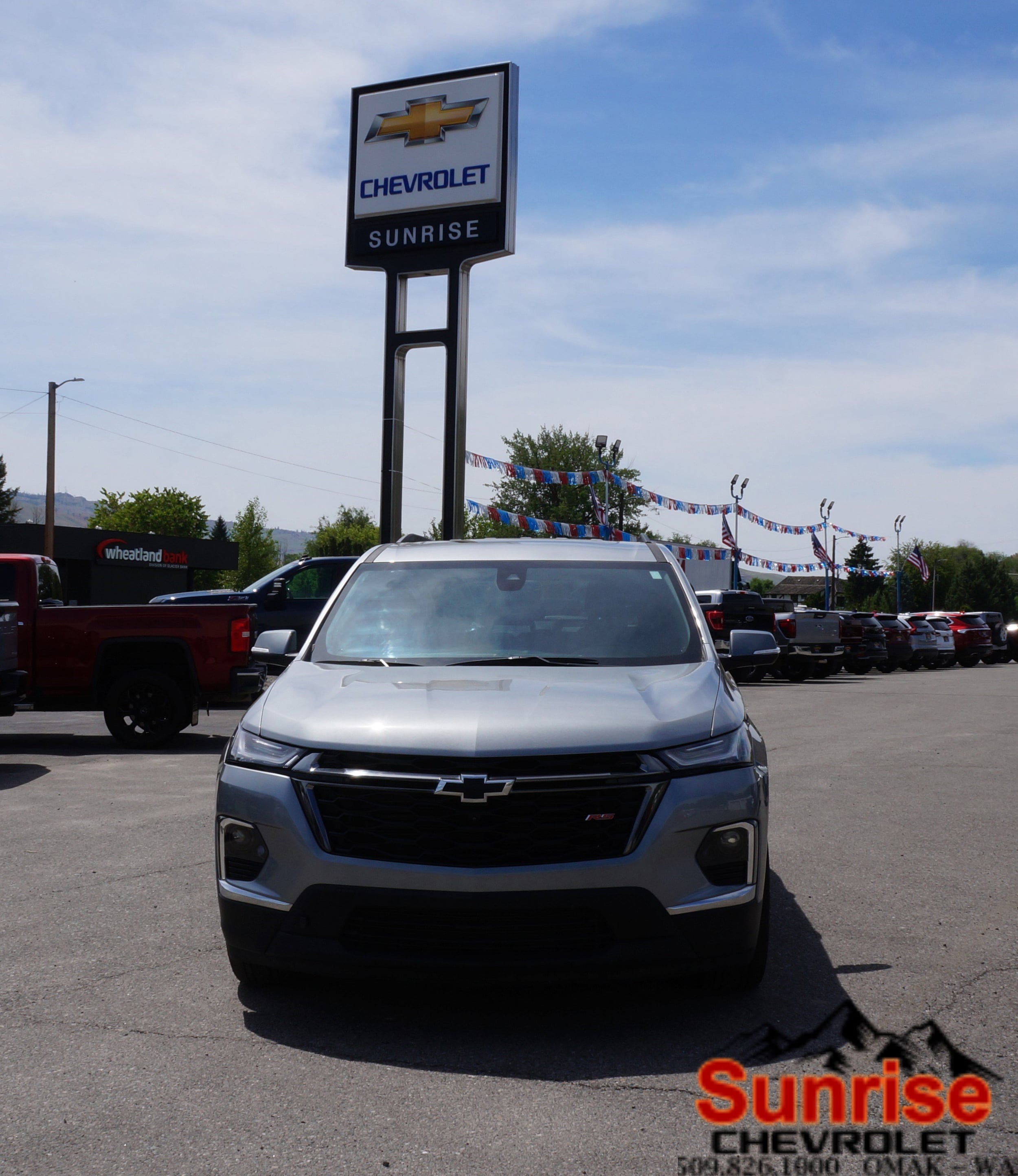 Used 2024 Chevrolet Traverse Limited RS with VIN 1GNETYKW2RJ135279 for sale in Omak, WA