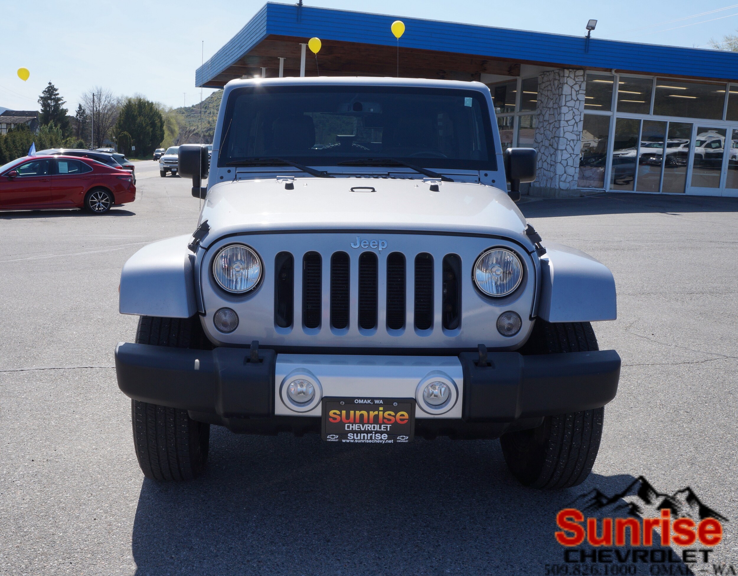 Used 2014 Jeep Wrangler Unlimited Sahara with VIN 1C4BJWEG4EL109405 for sale in Omak, WA