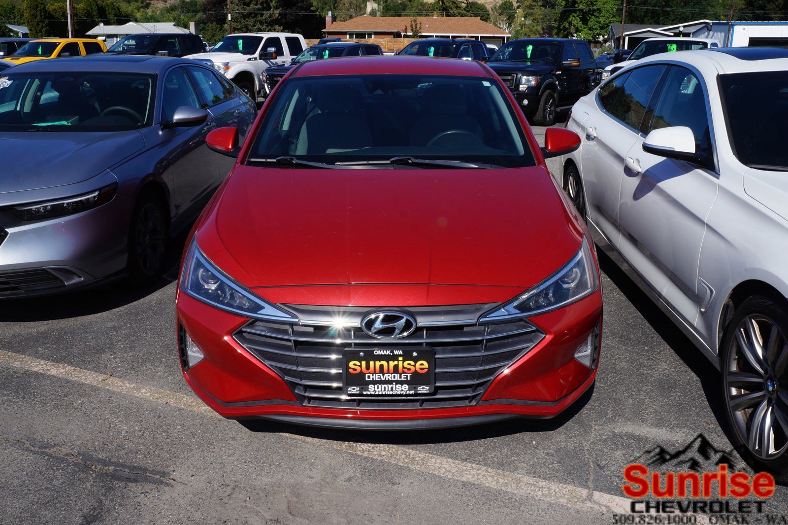 Used 2019 Hyundai Elantra SEL with VIN 5NPD84LF4KH462360 for sale in Omak, WA